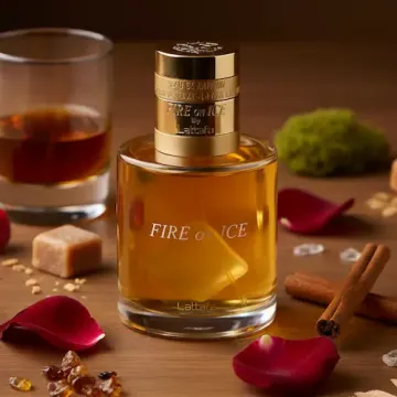 Lattafa Fire on Ice Amostra